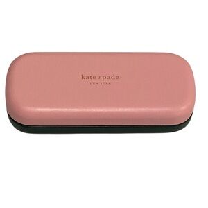 Kate Spade Pink & Green Glasses Case - Excellent Condition